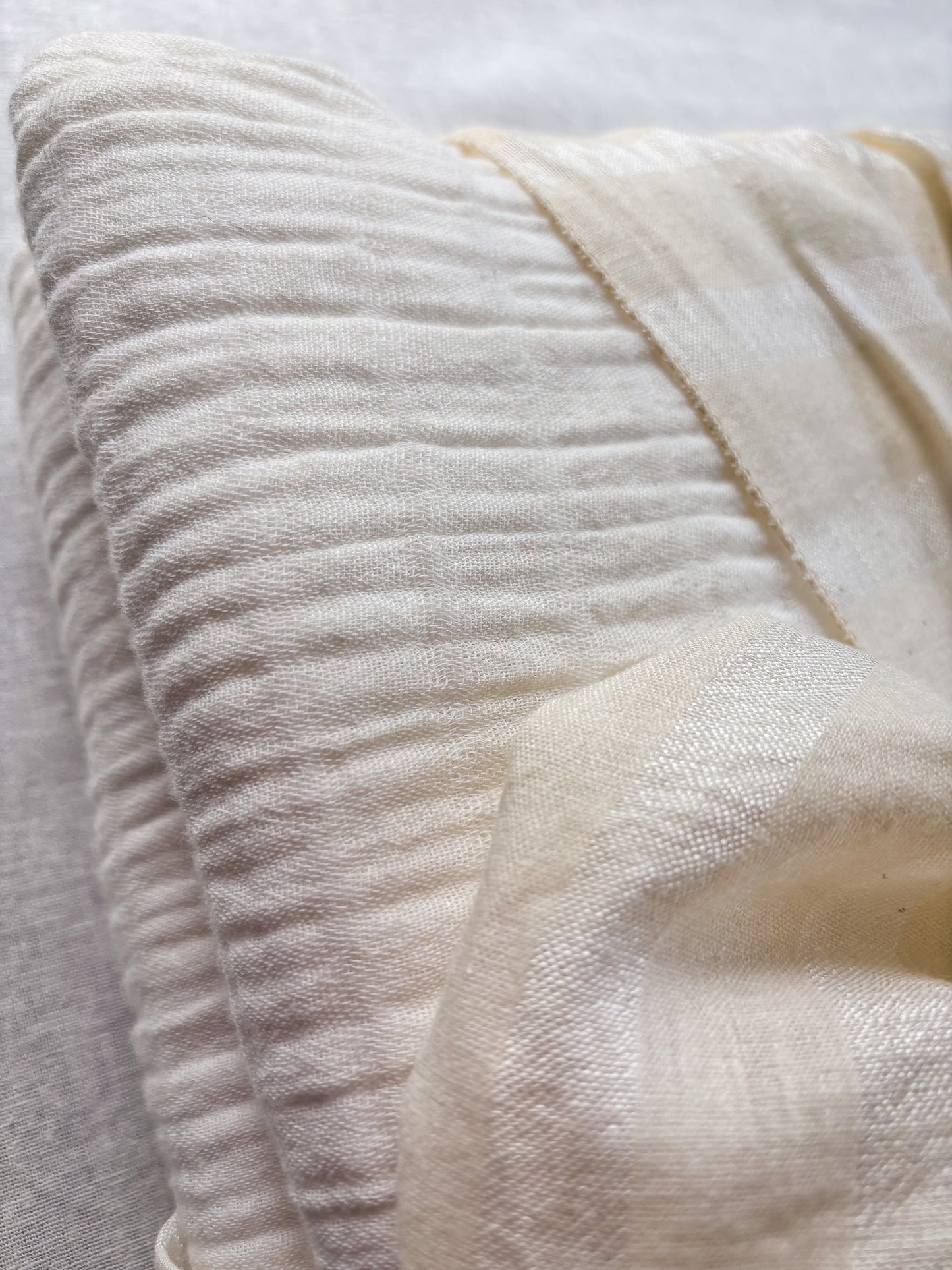 Origine Collection – Undyed Cotton Muslin Burial Shroud | Sanctum Shrouds
