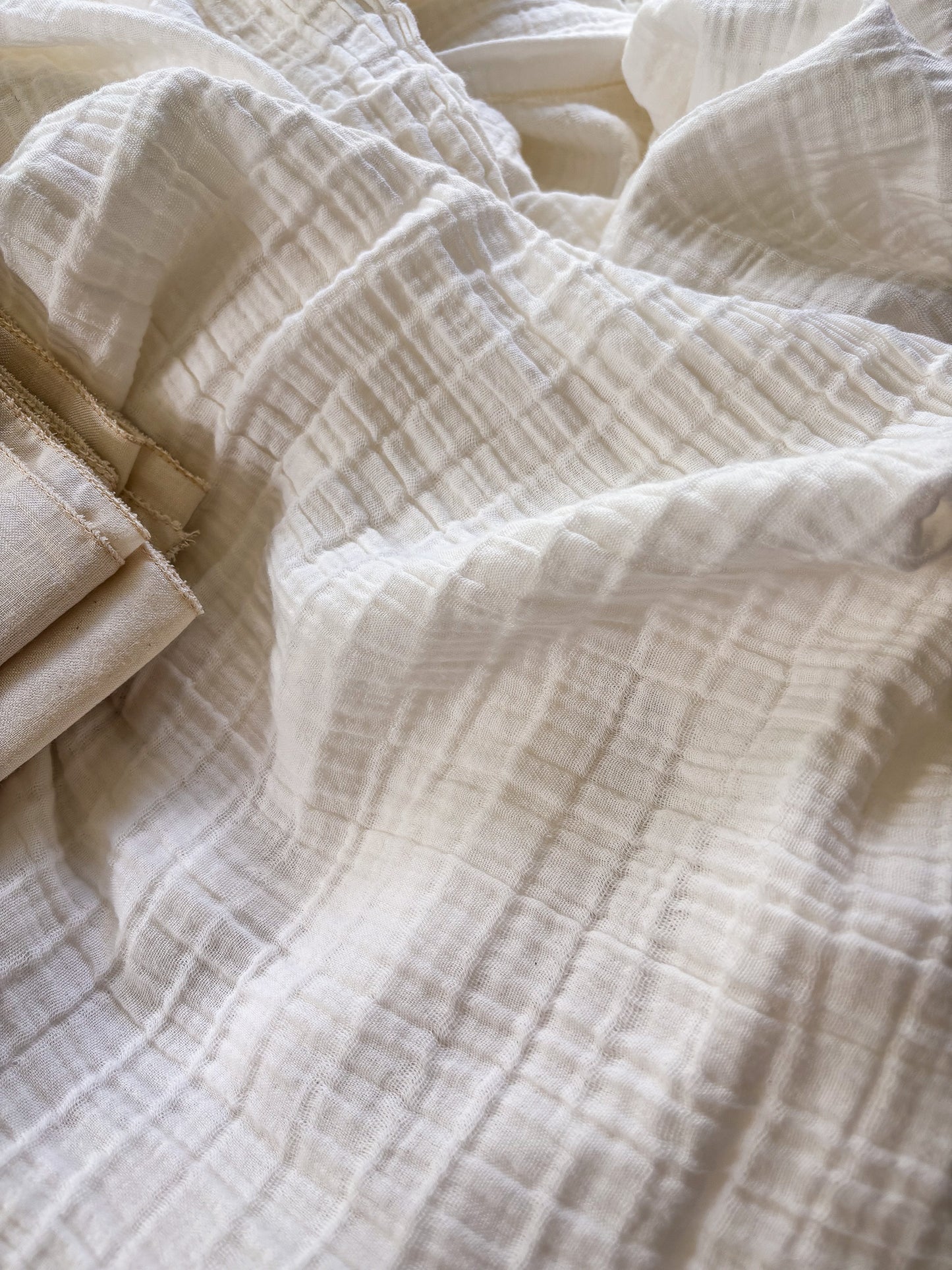 Origine Collection – Undyed Cotton Muslin Burial Shroud | Sanctum Shrouds